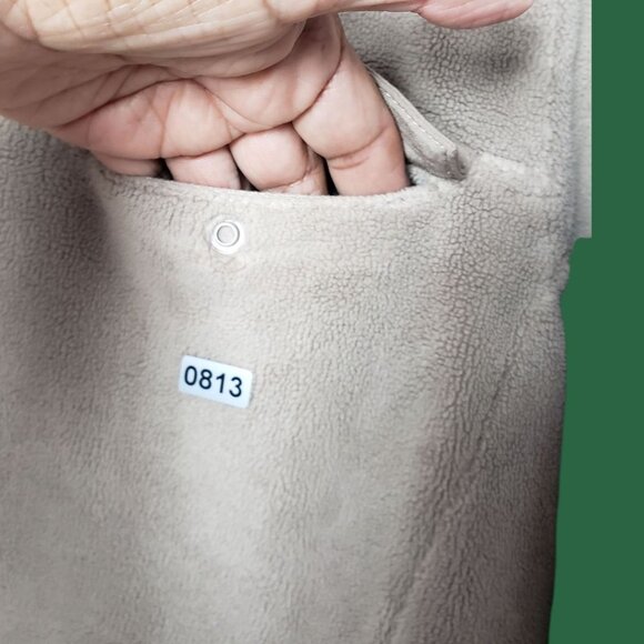 32 Degrees Heat Snap Pullover Fleece Jacket Womens Casual  Beige Xsmall - Picture 9 of 9